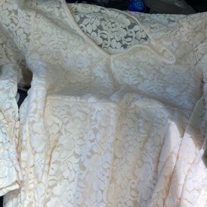 Beautiful white dress